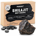 Pure Himalayan Shilajit | 100% Pure Natural Shilajit Grade A Max Potency 85+ Trace Minerals & Fulvic Acid | 3rd Party US Lab Tested | Dry Drops | 24g (120ct)