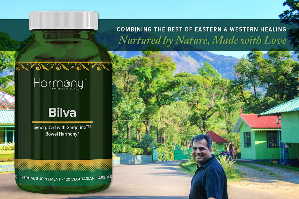 Harmony Nutraceuticals Bilva Supreme - Synergized with Gingerine Ayurvedic Medicine to Support Healthy Digestive System - 120 Vegan Capsules