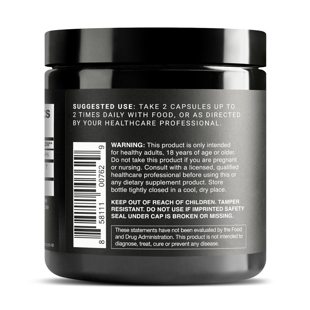 Toniiq Ultra High Purity Alpha GPC Capsules - 600mg Concentrated Formula - 90%+ Highly Purified and Bioavailable Nootropic - 120 Capsules Alpha GPC Supplement