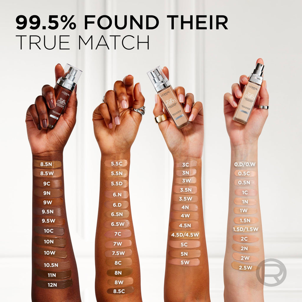 L'Oreal Paris New True Match Foundation 30ml - 2.N Vanilla
