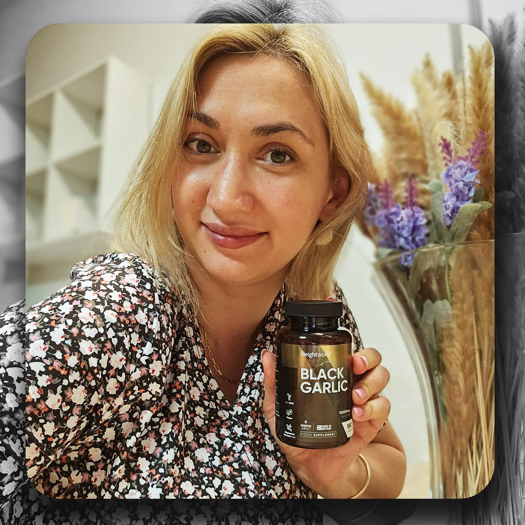 Black Garlic Capsules 15000mg | 6 Months Supply | 180 Capsules
