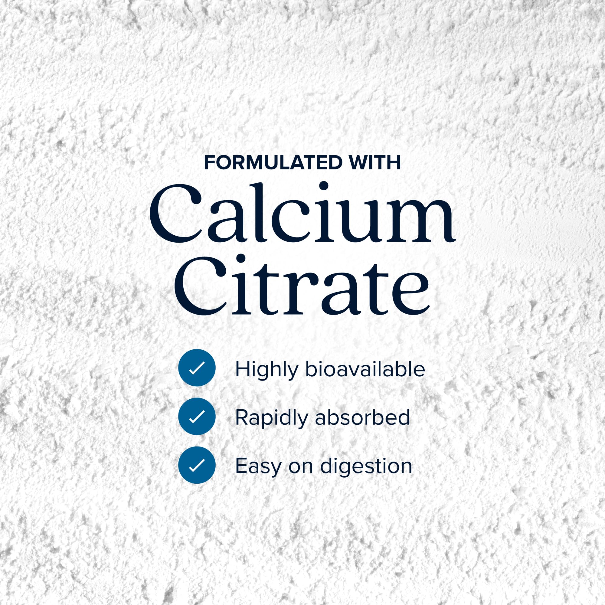 Calcium Citrate 1000mg | Healthy Bone & Teeth Support | High Absorption Cal Citrate | Gentle on Digestion | Vegan & Non-GMO | 3 Month Supply | Calcium Supplements for Women & Men | 365 Capsules