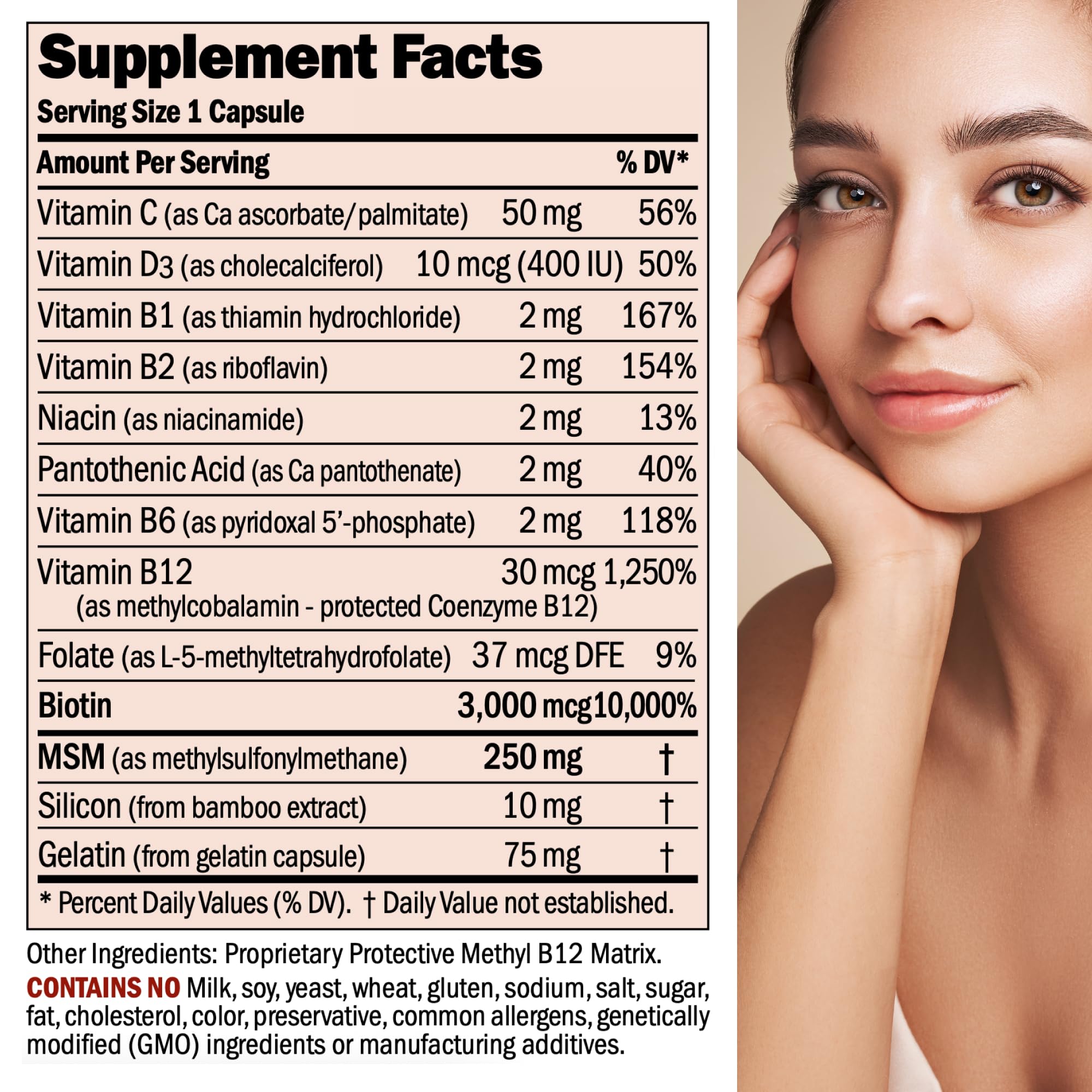 ANDREW LESSMAN ProCaps Healthy Hair, Skin & Nails 240 Capsules