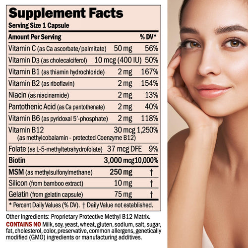 ANDREW LESSMAN ProCaps Healthy Hair, Skin & Nails 240 Capsules