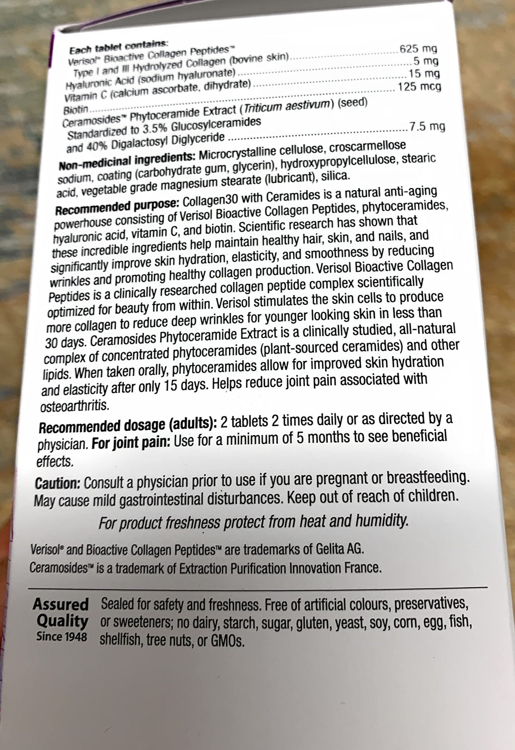 Webber Naturals Collagen 30 with Biotin and Ceramides, 200 Tablets