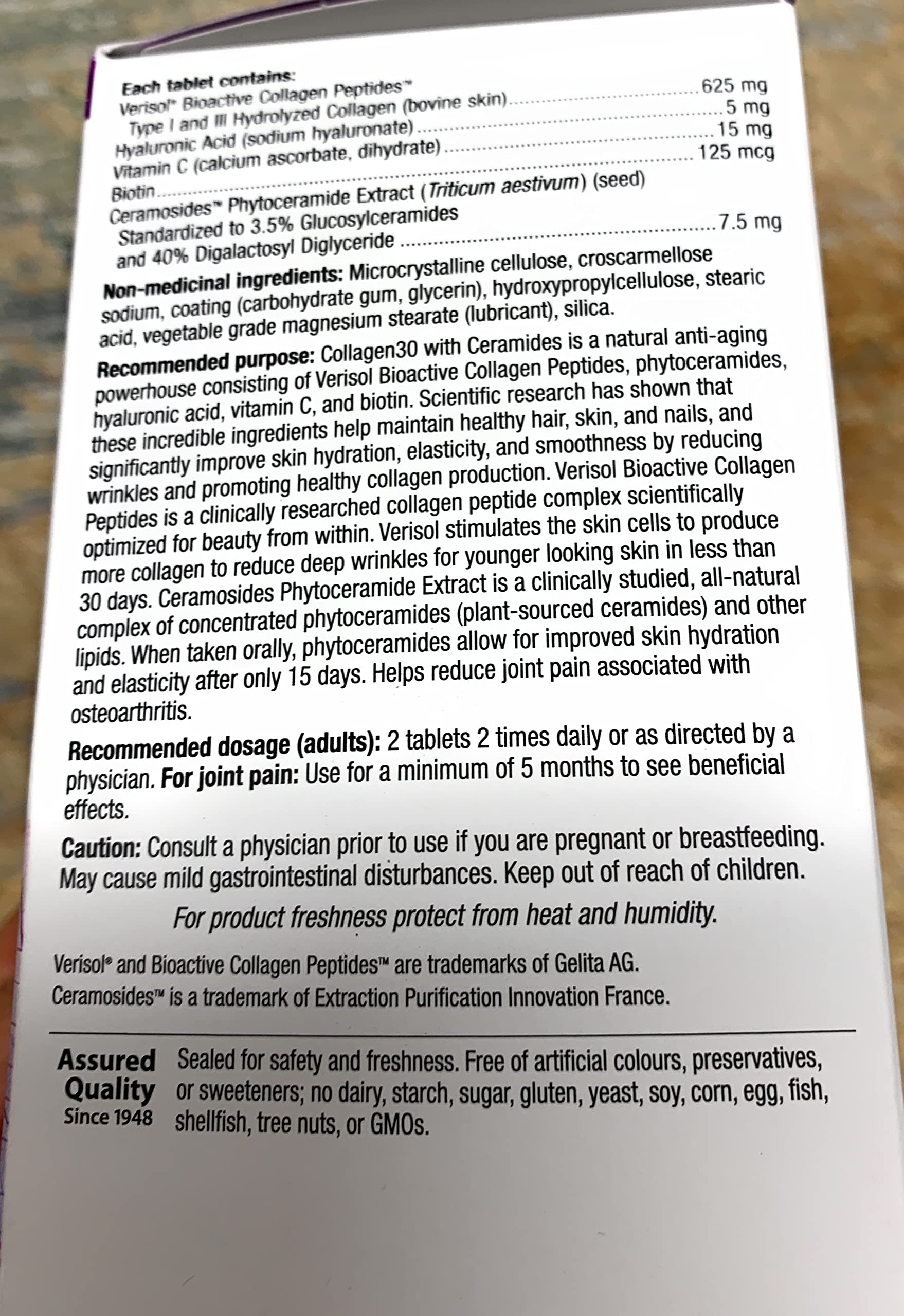 Webber Naturals Collagen 30 with Biotin and Ceramides, 200 Tablets