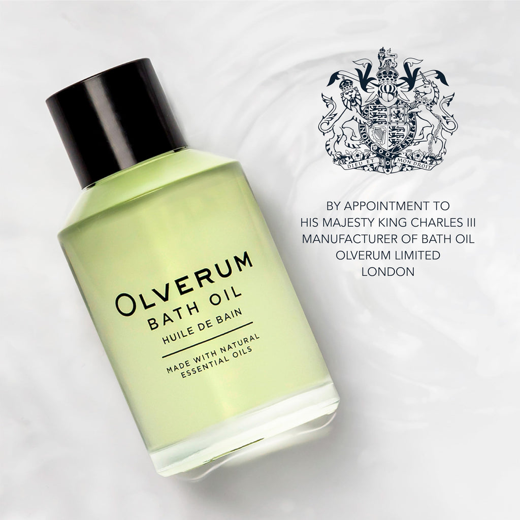 OLVERUM - Natural Bath Oil | Vegan, Cruelty-Free, Revitalizing Clean Beauty Bath Oil (4.25 fl oz | 125 ml)