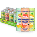 wildwonder Sparkling Probiotic Drink 12pk, For Gut Health & Immune Support, Tropical Vibes Variety, 5g Prebiotic Fiber, Live Probiotics, Organic, Vegan, Low Sugar, 12Pack, 12oz Can, Seen on Shark Tank