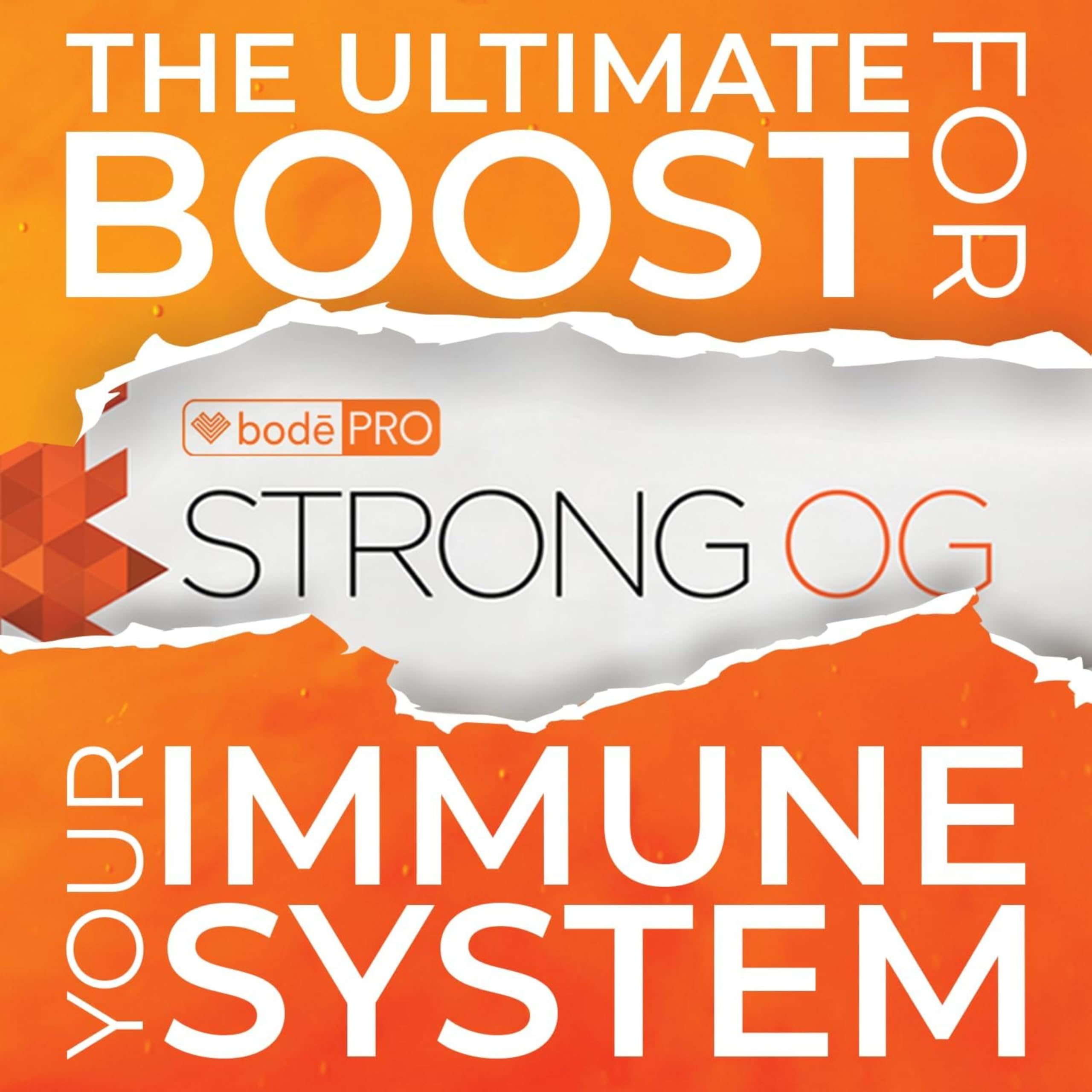 BodePRO Strong OG | Liquid Antioxidant | Magnesium, Iron, Zinc | Immune Booster | Vitamin C, B12, D3, B6, A, and E | Vitamins and Minerals | 32fl.oz.