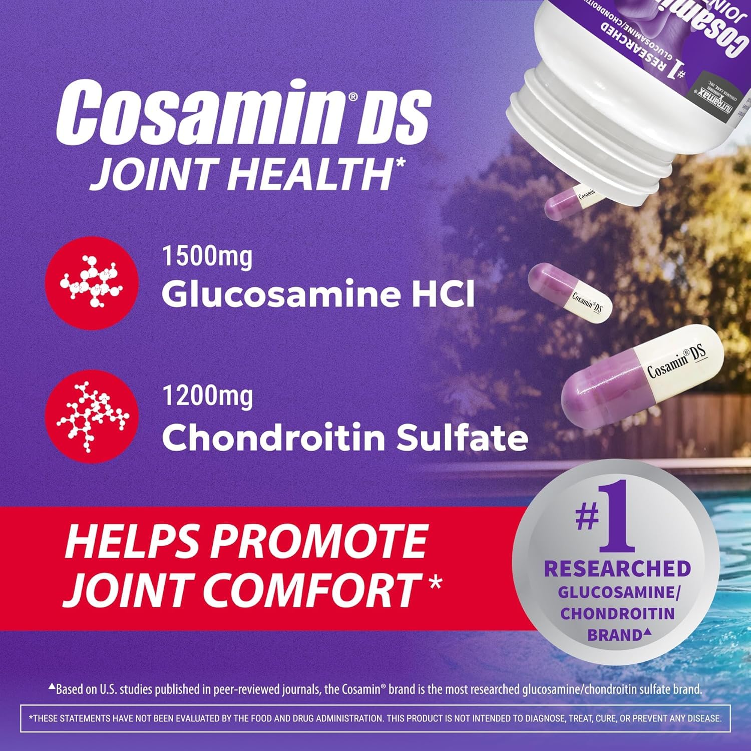 Cosamin DS For Joint Comfort & Mobility 108 Capsules
