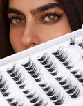Lash Clusters 7 Pairs Cluster Lashes Natural Look DIY Lash Extension Lashes That Look Like Extensions Wispy Lashes Fluffy Eyelash Clusters Thin Band & Soft