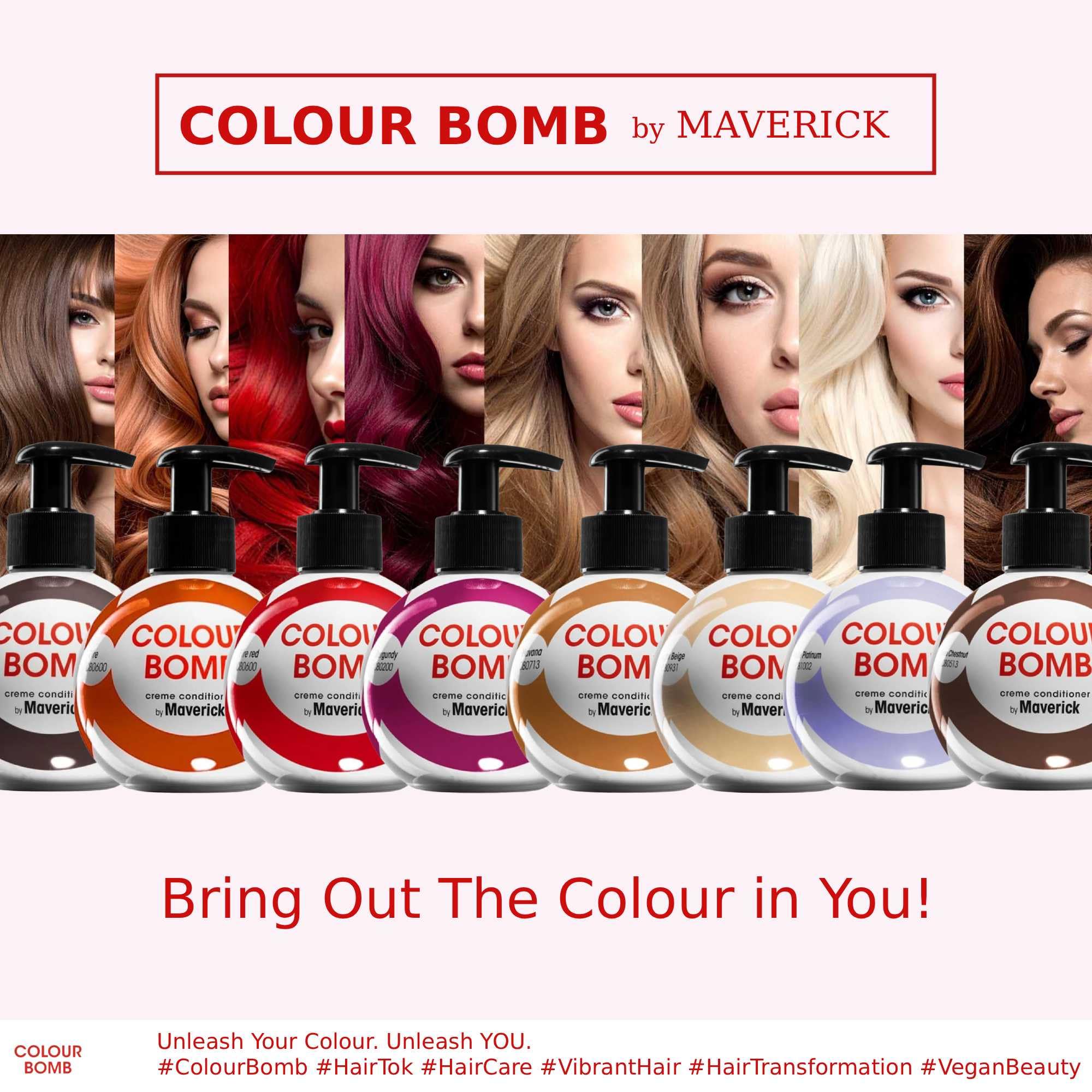 COLOUR BOMB SEMI-PERMANENT HAIR COLOUR CONDITIONER White Platinum