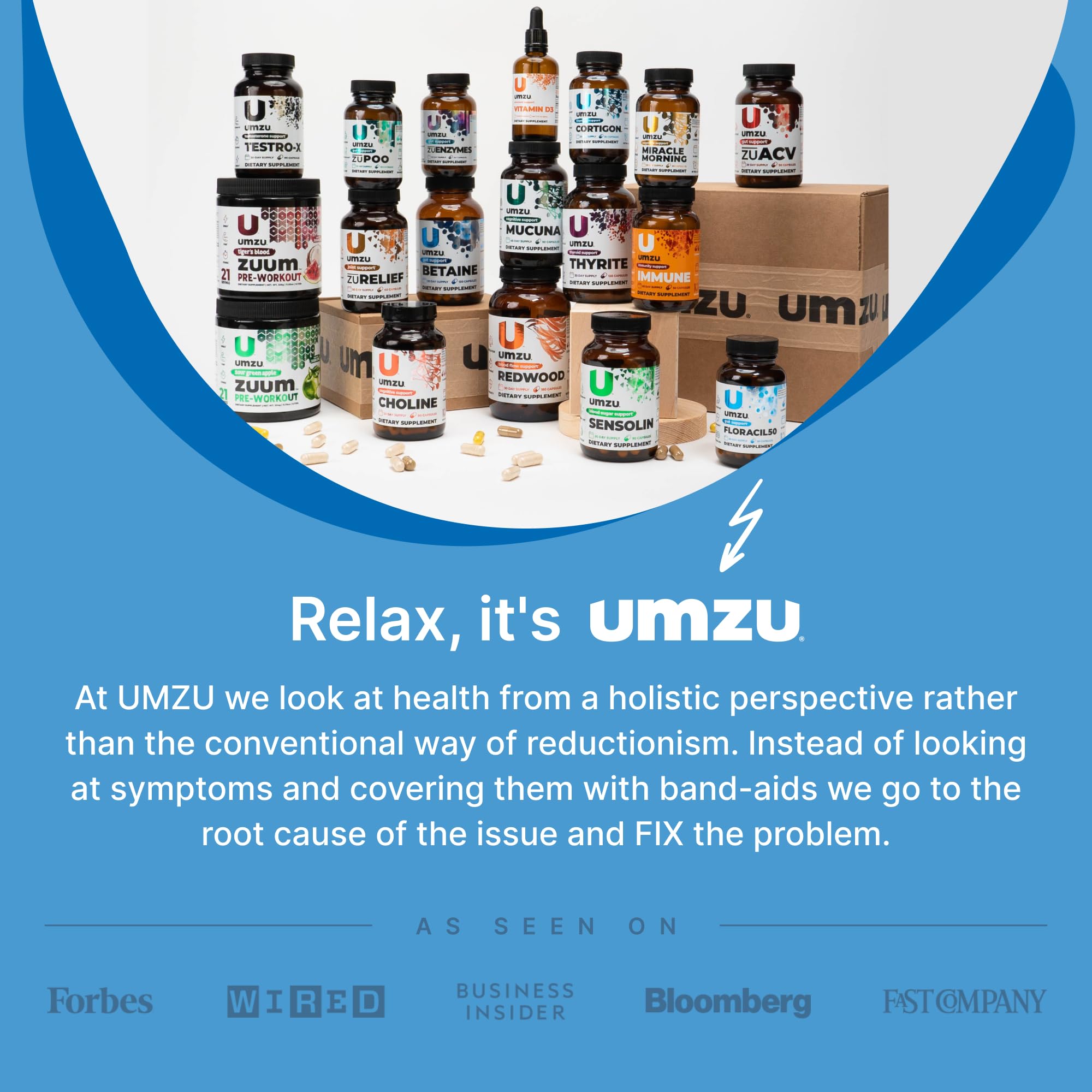 UMZU Floracil50 Probiotic Supplement 30 Day Supply – 50 Billion CFU with Lactobacillus Acidophilus Rhamnosus and Plantarum – Supports Gut Health Digestion Immunity and Microbiome Balance