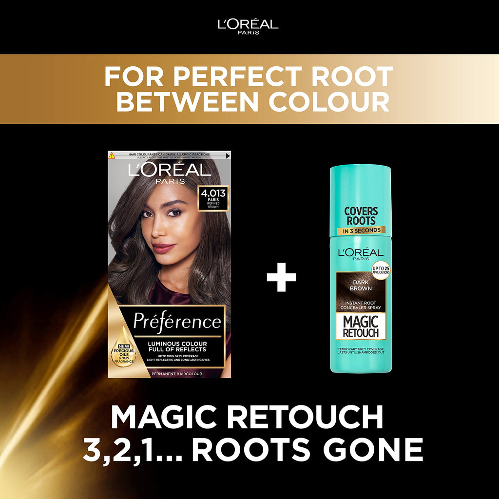 L'Oreal Paris Preference Hair Colourant Paris 4.01