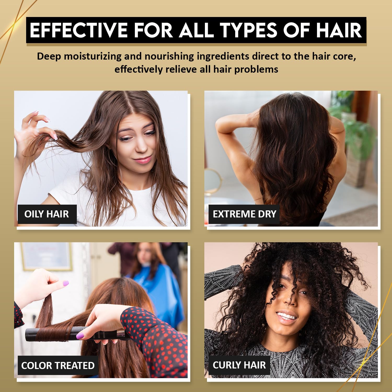 KizaiaCare Ultimate Matted Hair Detangler: Painless detangling solution for tangled, knotted, matted or dreadlocked hair. | Adults & Children Suitable for all types.