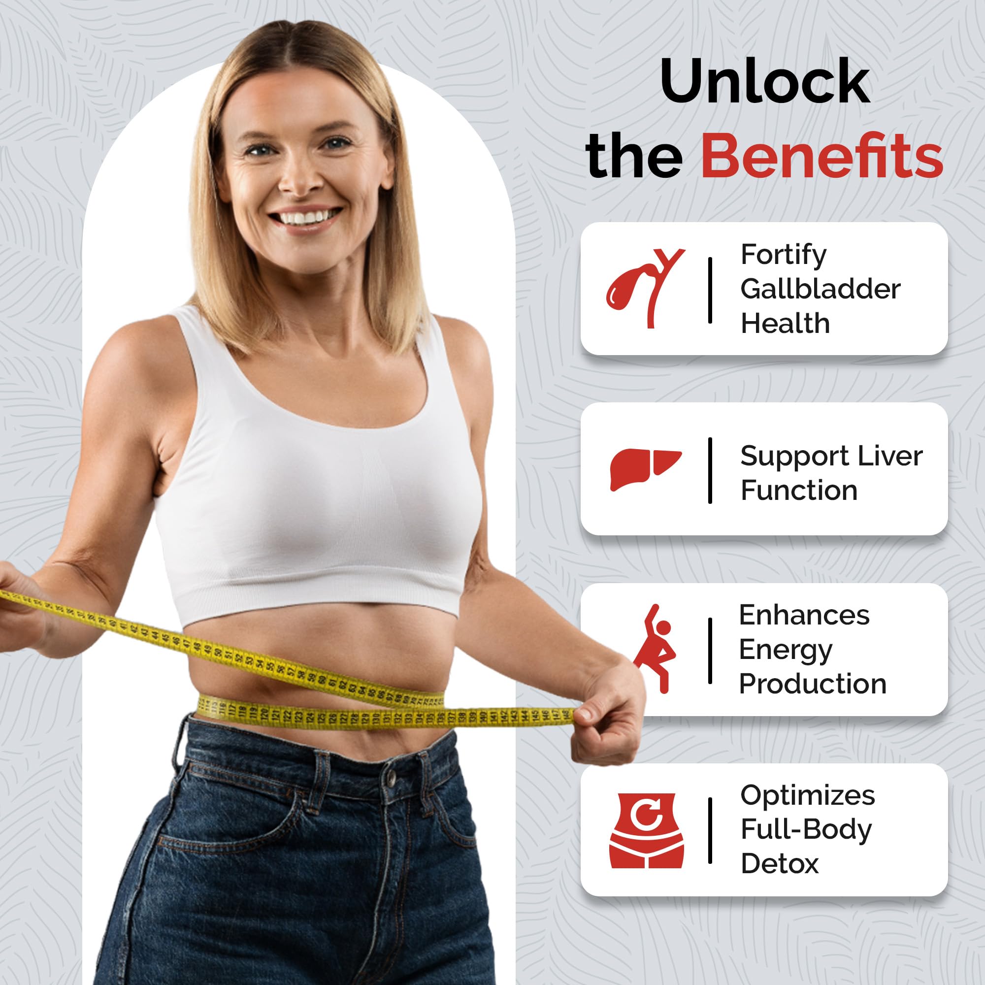 UpWellness Ultra Liver Supplement for Liver Support and Gallbladder Support - Powered by TMG, NAC Milk Thistle, and More - Liver Cleanse Detox & Repair - 60 Capsules