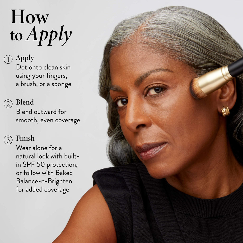 LAURA GELLER NEW YORK Better Than 'Block Skincare-Infused Serum Foundation SPF 50+ for Mature Women –03 Medium, Buildable Coverage – Niacinamide, Vitamins B5 & E – Lightweight, Radiant Finish