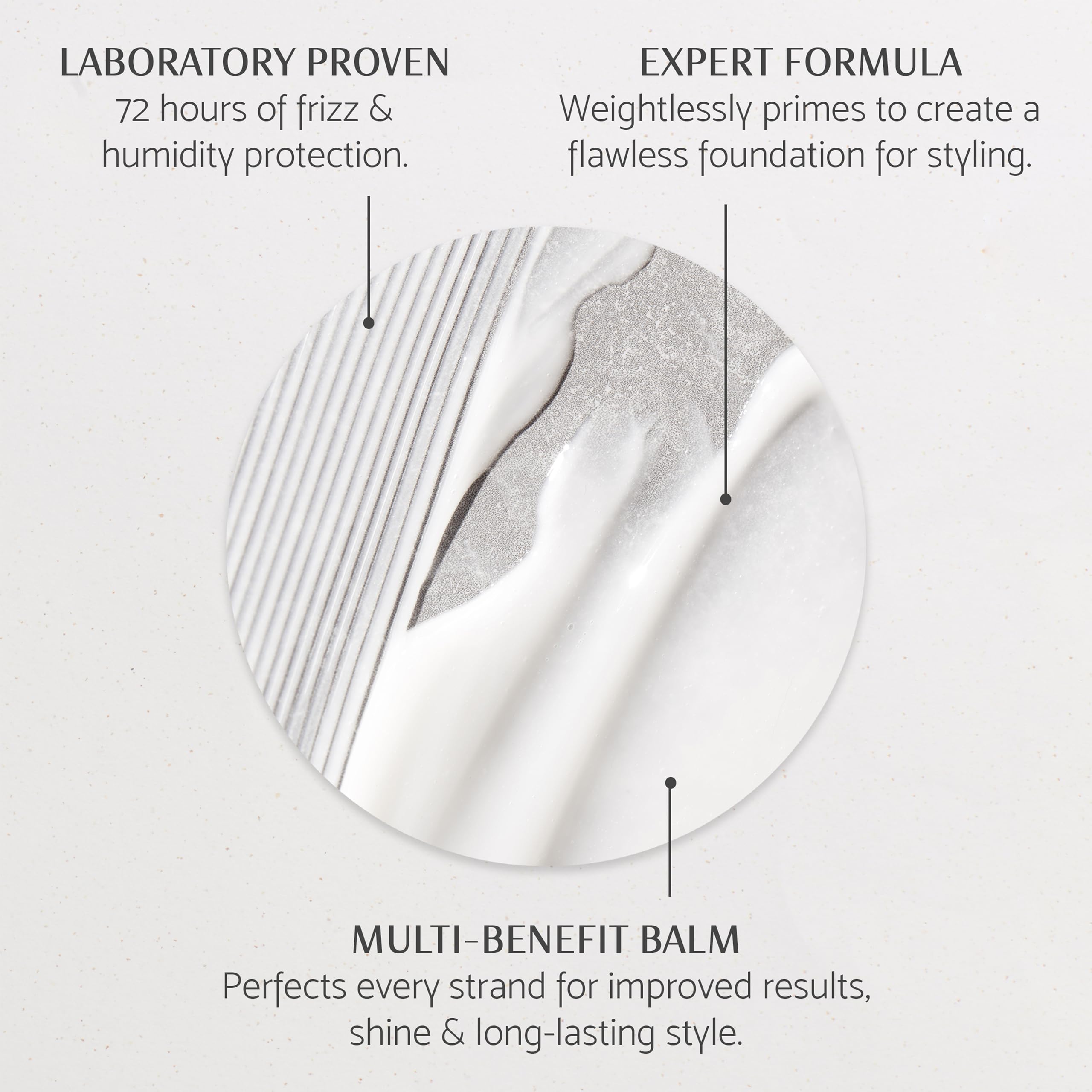 Percy & Reed Wonder Balm Hair Primer 75ml, Anti Frizz Hair Products, 72 Hour Humidity Control, Tames Flyaways, Conceals Split Ends, Boosts Shine, Silicone Free, Glossy Finish, I Need A Hero Collection