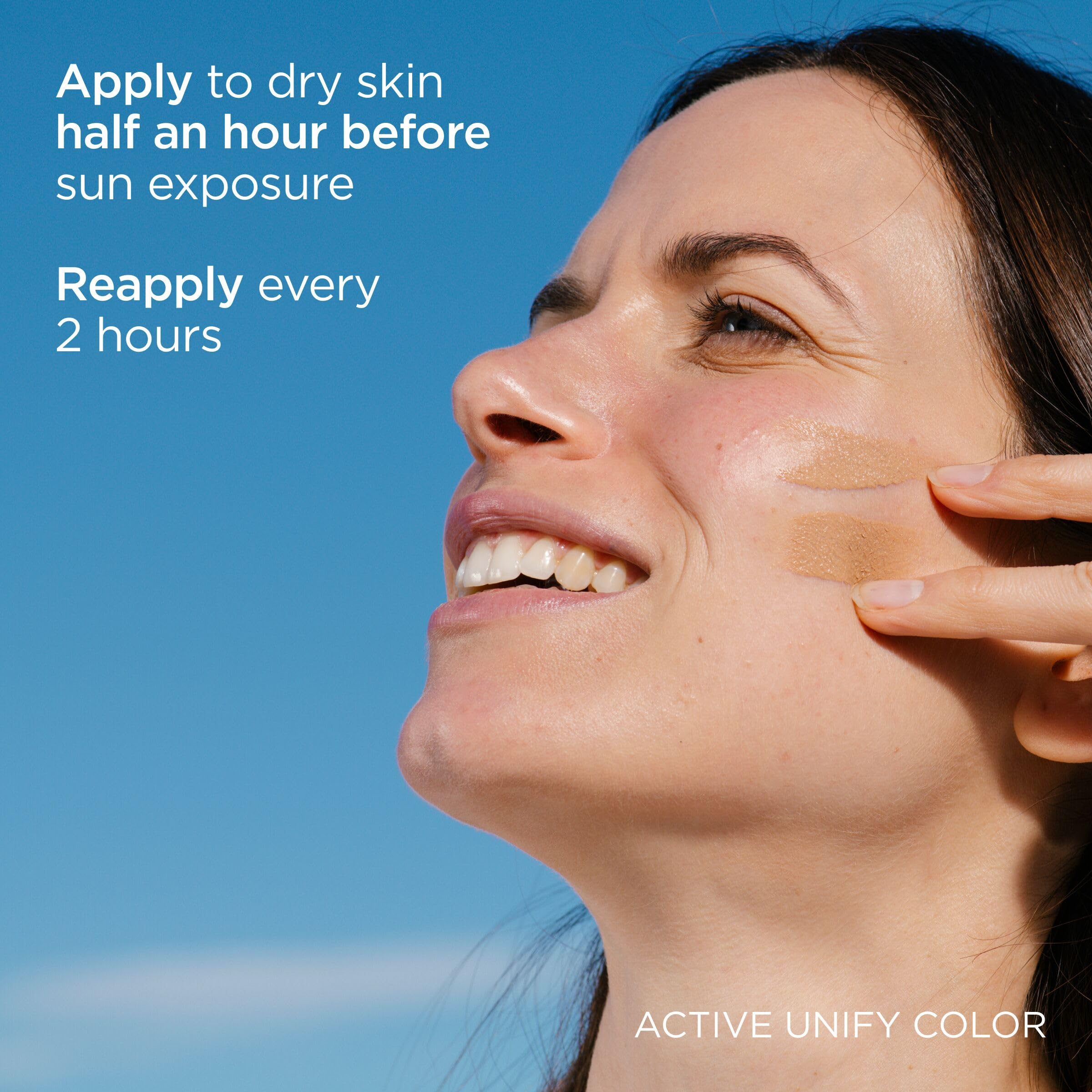 ISDIN Fotoultra 100 Active Unify Color Spf 50+ 50ml | Facial Sun Cream | Lightens and unifies skin tone