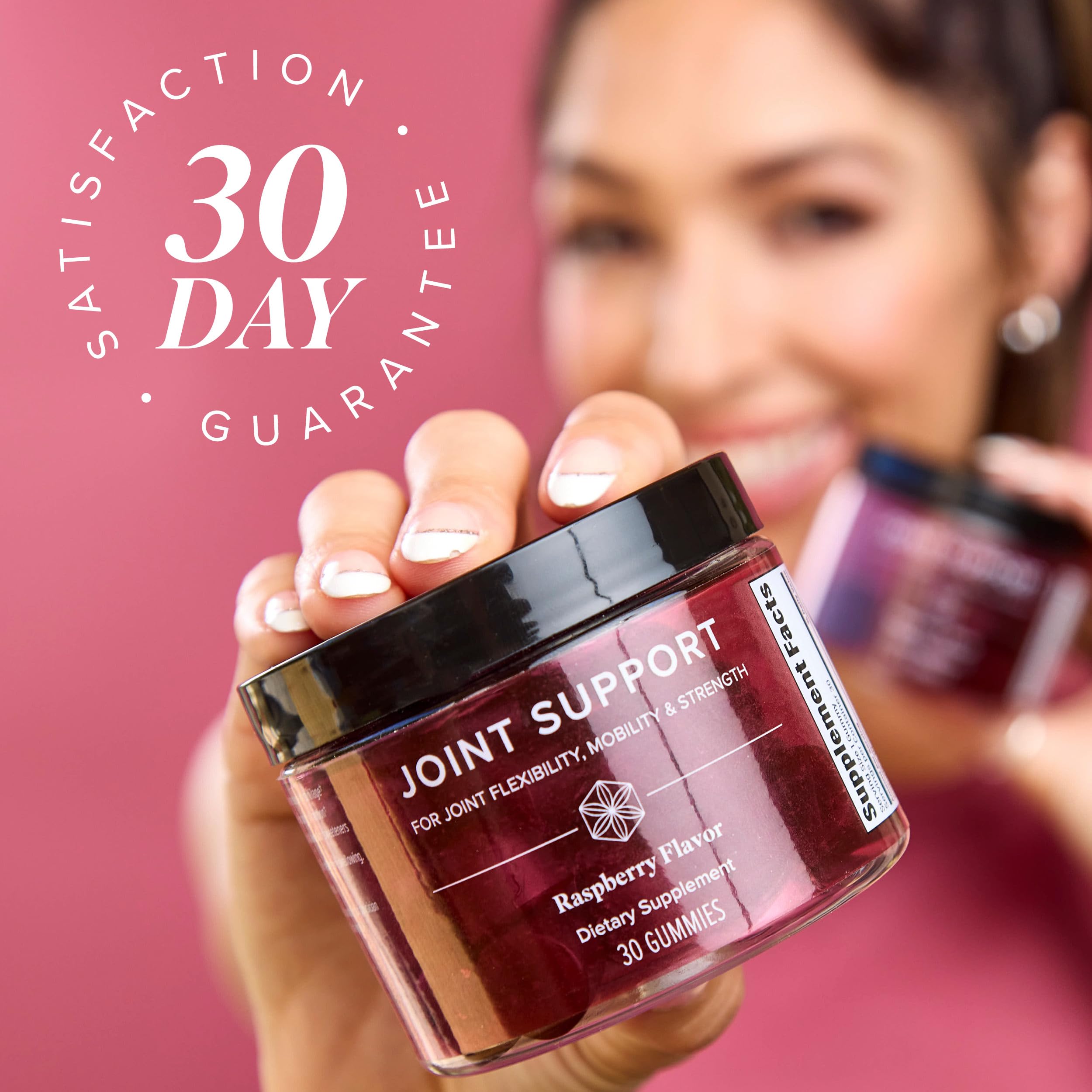 Isagenix Joint Support - Science-Backed, Natural Ingredients to Help with Joint Flexibility, Mobility, and Strength - Raspberry Flavor - 30 Gummies