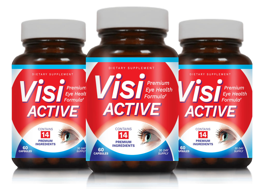 VisiActive Vision Support Supplement - 3 Pack