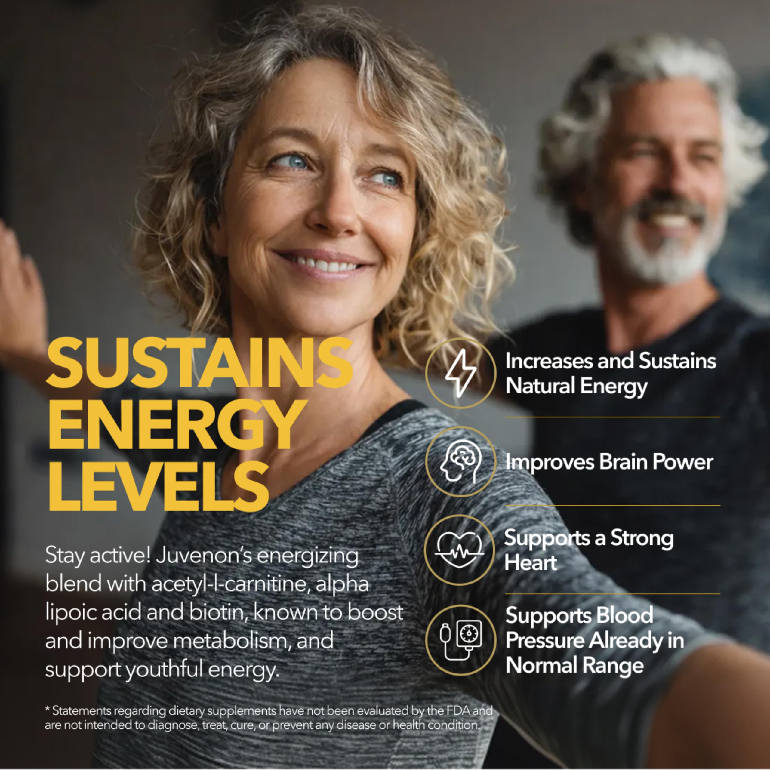 Juvenon Cellular Health Acetyl L-Carnitine + Alpha Lipoic Acid