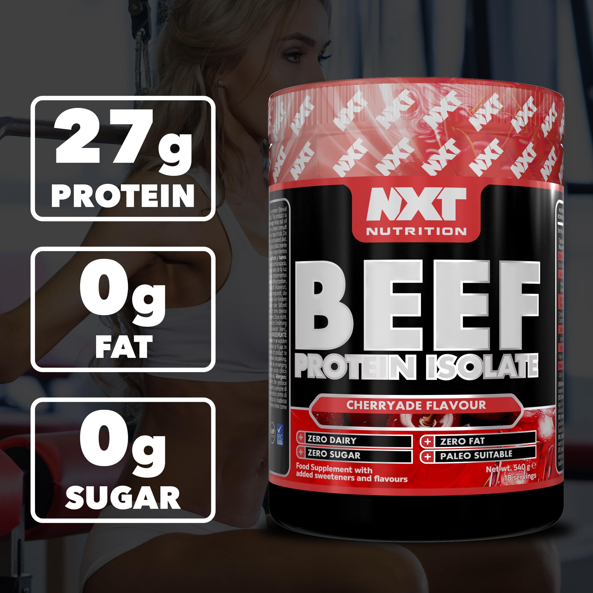 Beef Protein Isolate 540g