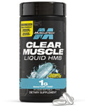 Muscletech HMB Supplements 1000mg, Clear Muscle (84 Liquid Softgels) - Highest Grade HMB for Lean Muscle & Recovery, HMB Free Acid Muscle Supplement, Help Decrease Muscle Breakdown, Packaging May Vary