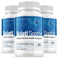 (3 Pack) Sciatisoothe Supplement for Sciatica, Sciati Soothe Nerve Health, Sciatisoothe Capsules Vitamins, Sciatisoothe Advanced Overall Wellness Support Maximum Strength Formula USA (180 Capsules)