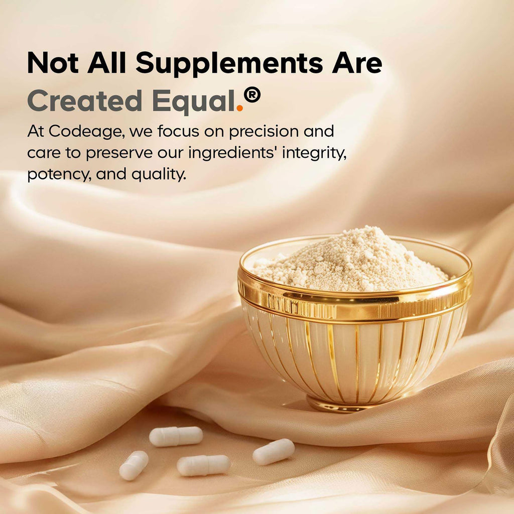 Codeage Marine Collagen Powder - Wild-Caught Hydrolyzed Fish Collagen Peptides - Type 1 & 3 Collagen Protein Supplement - Amino Acids for Skin, Hair, Nails - Paleo Friendly, Non-GMO, 15.87 Ounces