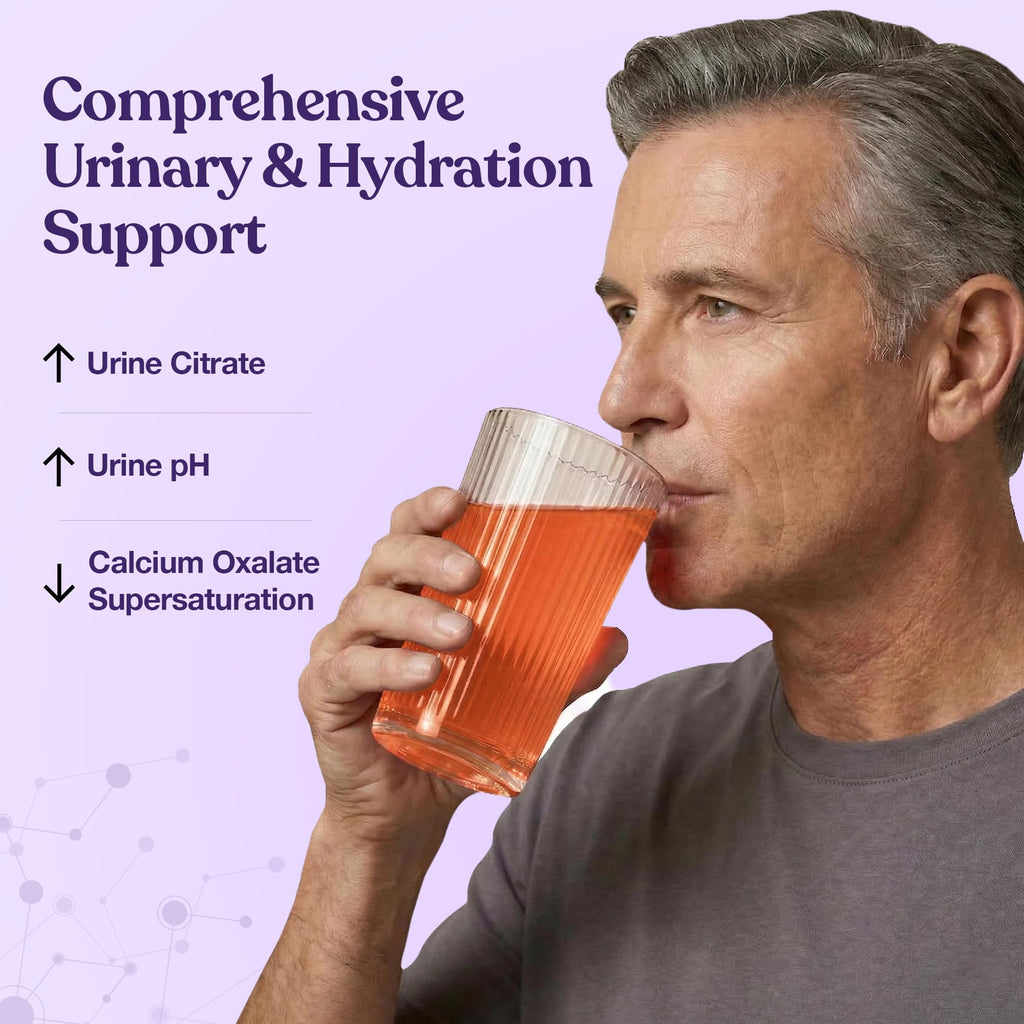 Stone Stopper Drink Mix, Tropical, Kidney Stone Prevention, Calcium Oxalate Protector, Alkali Citrate Support, Developed by Urologists to Improve Hydration and Support Kidney Health, 30 Day Supply