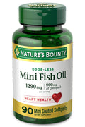 Nature’s Bounty Mini Fish Oil, 1290mg, 900mg of Omega-3, 90 Softgels