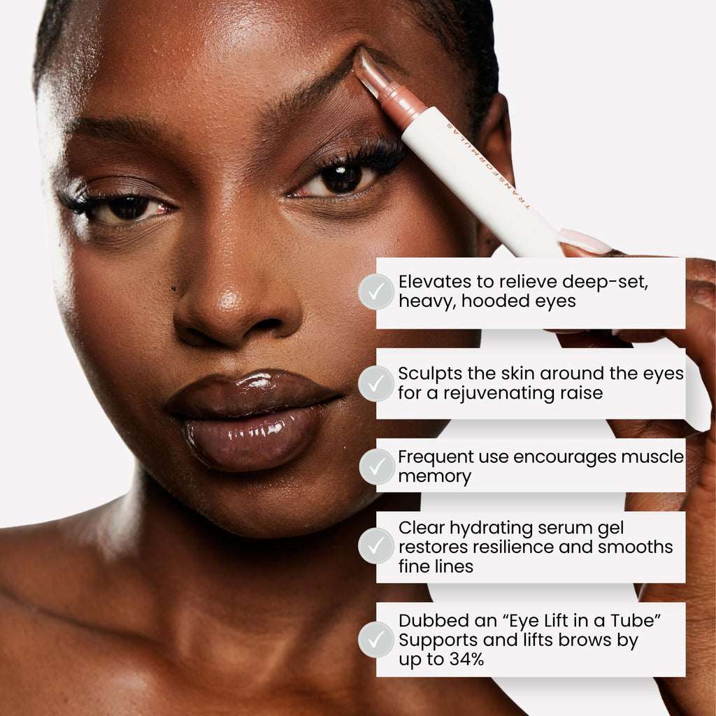 Transformulas Facefixers Instant Eye & Brow Lift Cream Hydrating Tightening Firming Wrinkles Hooded Eyes Immediate Results Eye Lifting Gel Vegan Cruelty Free 0.01 OZ