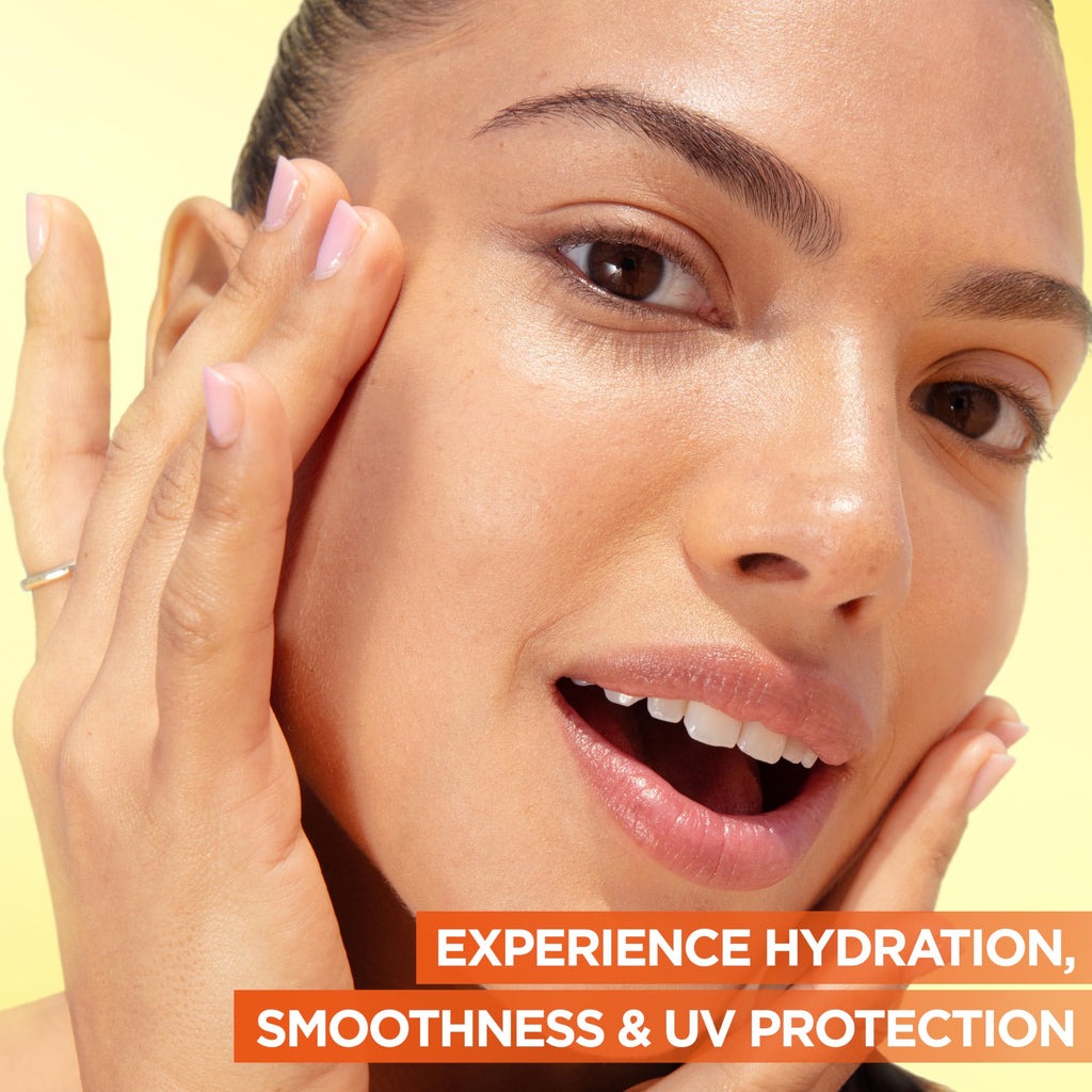 Garnier Vitamin C* Serum Cream, Brightening Face Moisturiser, SPF25, 50ml