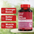 Schiff Super Calcium 800Mg plus Magnesium with Vitamin D3, 90 Softgels - Ca