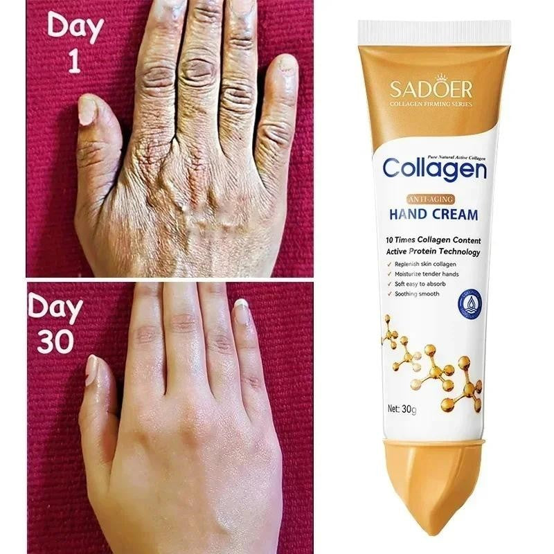 Collagen Anti-Wrinkle Hand Cream Anti-Drying Anti-Crack