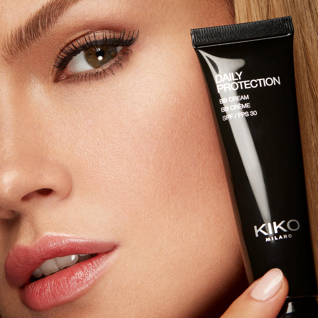 KIKO Milano Daily Protection Bb Cream Spf 30-01, Tinted Cream To Protect, Perfect And Moisturise The Skin