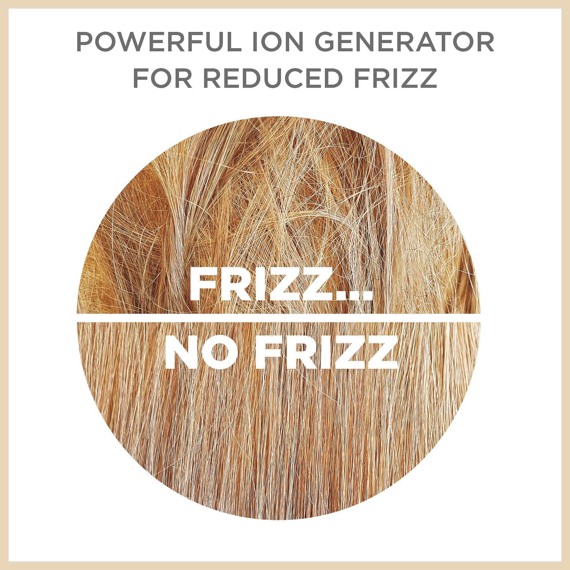 CONAIR INFINITIPRO Frizz Free 1 1/2-inch Hot Air Brush, Dryer Brush