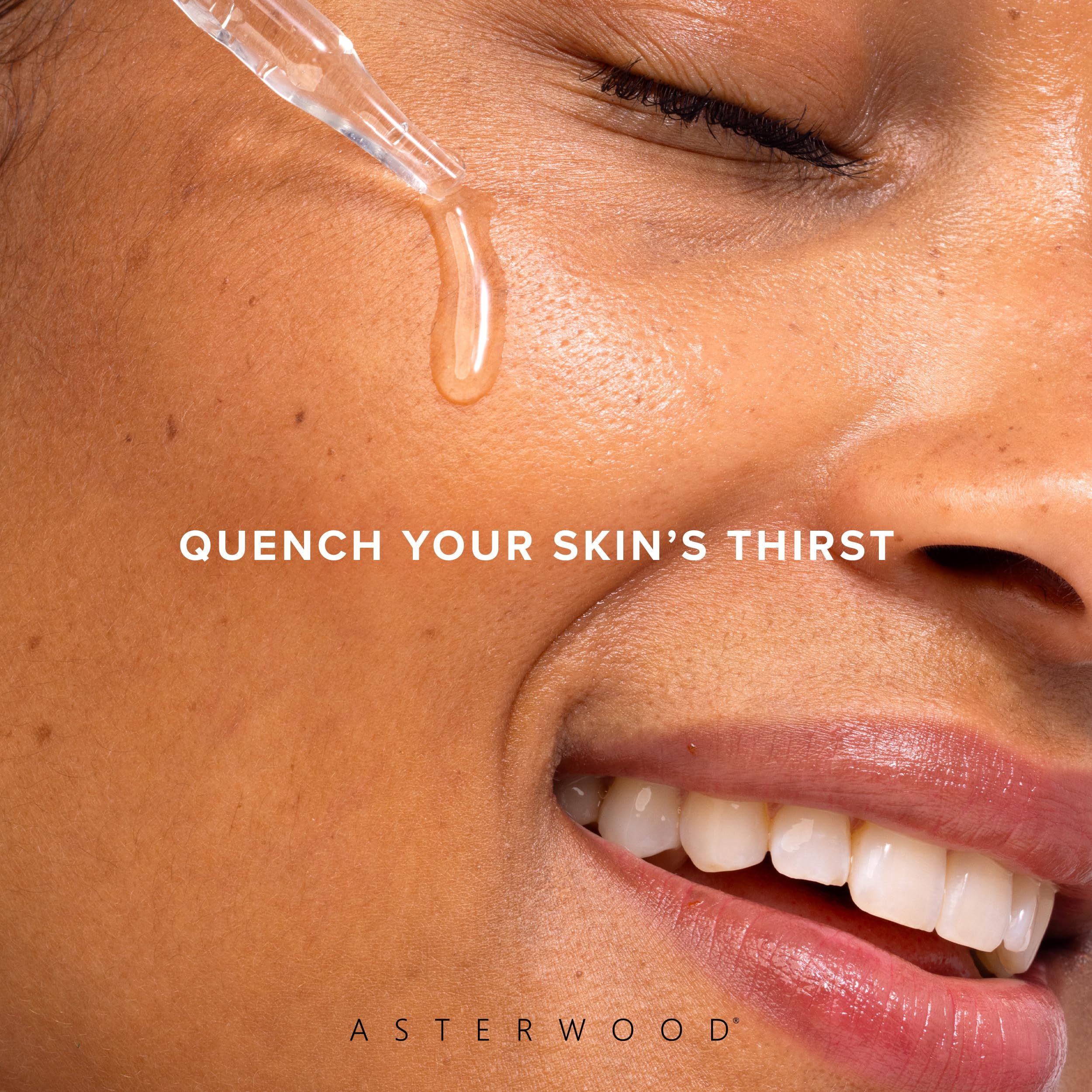 Asterwood Pure Hyaluronic Acid Serum for Face - Plumping, Anti-Aging, Hydrating - Fragrance-Free - 8 Fl Oz