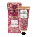 William Morris at Home Strawberry Thief Hand Cream | Leave Hands Soft & Cared For | Patchouli & Red Berry Scented | Strawberry Thief Print | Perfect Stocking Filler, 100ml
