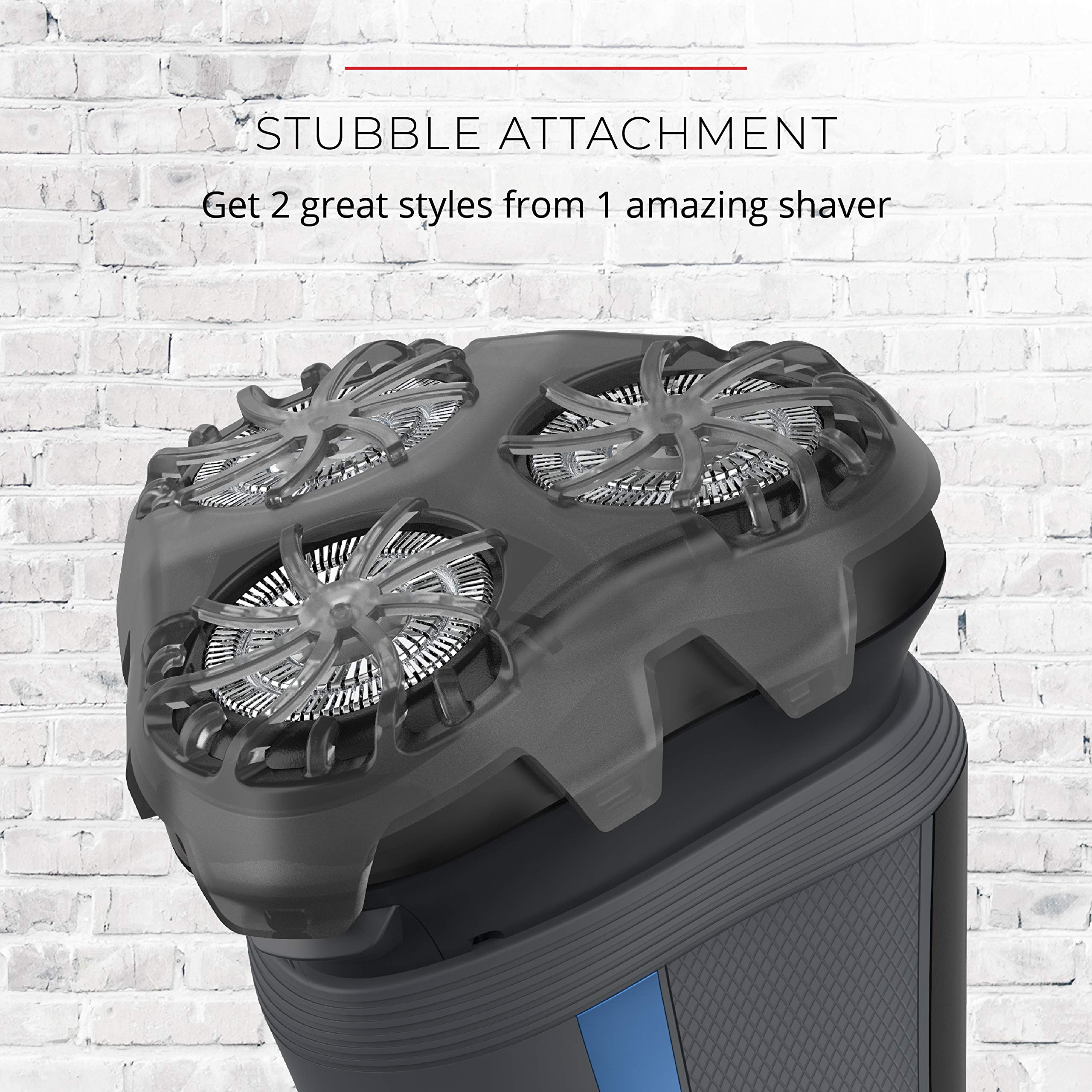 Remington® Cordless Rotary Shaver, WETech™ Technology, 100% Waterproof, PR1362C