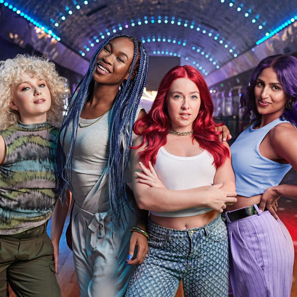 Schwarzkopf LIVE Urban Metallics Vibrant, Long Lasting, Permanent Red Hair Dye, Infused with Coconut Oil for Shiny Hair -Ruby Glaze U68