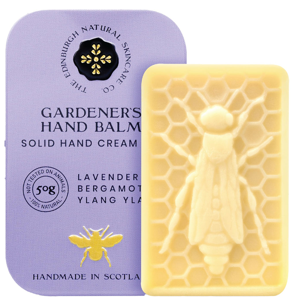 Moisturising Solid Hand Cream Bars | For Dry & Sensitive Hands | Gardeners & Queen Bee Scent | Natural Hand Cream | No Sticky Residue | Luxury Gift | Cruelty Free | Edinburgh Skincare Company