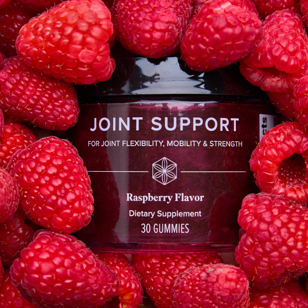 Isagenix Joint Support - Science-Backed, Natural Ingredients to Help with Joint Flexibility, Mobility, and Strength - Raspberry Flavor - 30 Gummies