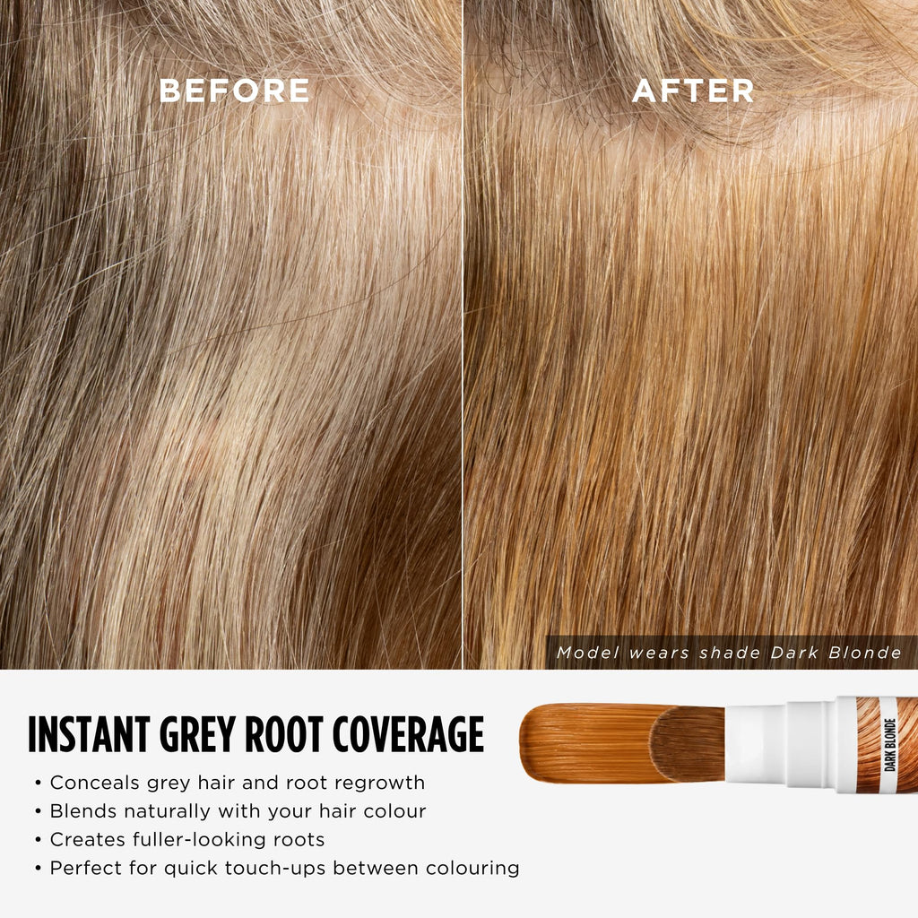 Jerome Russell Root Color Wand DARK BLONDE | Instant Grey Coverage | 18ml