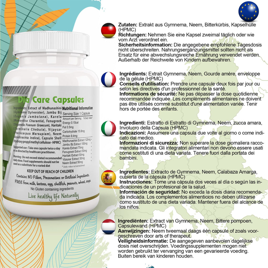 Ayushya Dia Care Capsule, 60 Capsules