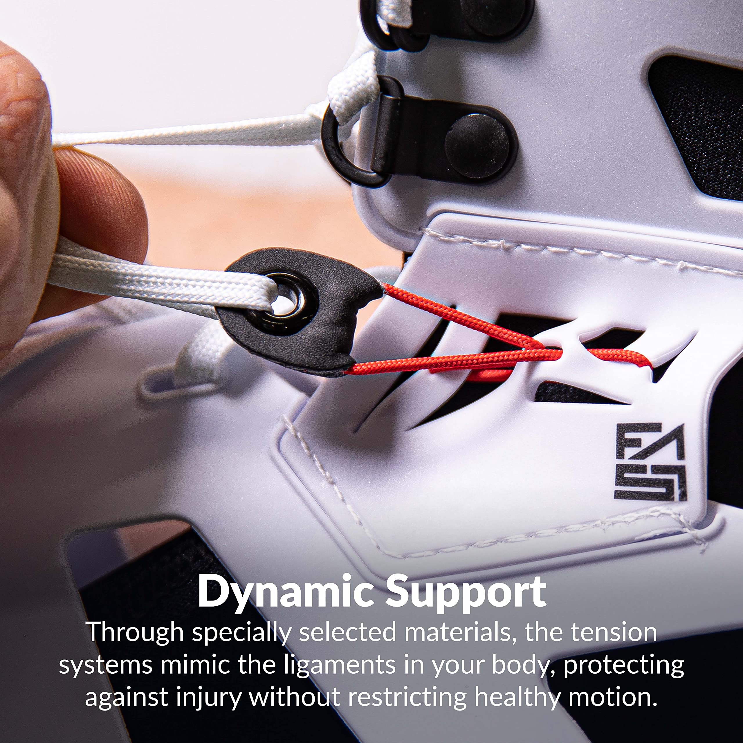 ARYSE IFAST Ankle Brace - Ankle Stabilizer For Men & Women - Great For Basketball, Volleyball, Soccer & More! (Medium, Frosted, Single)