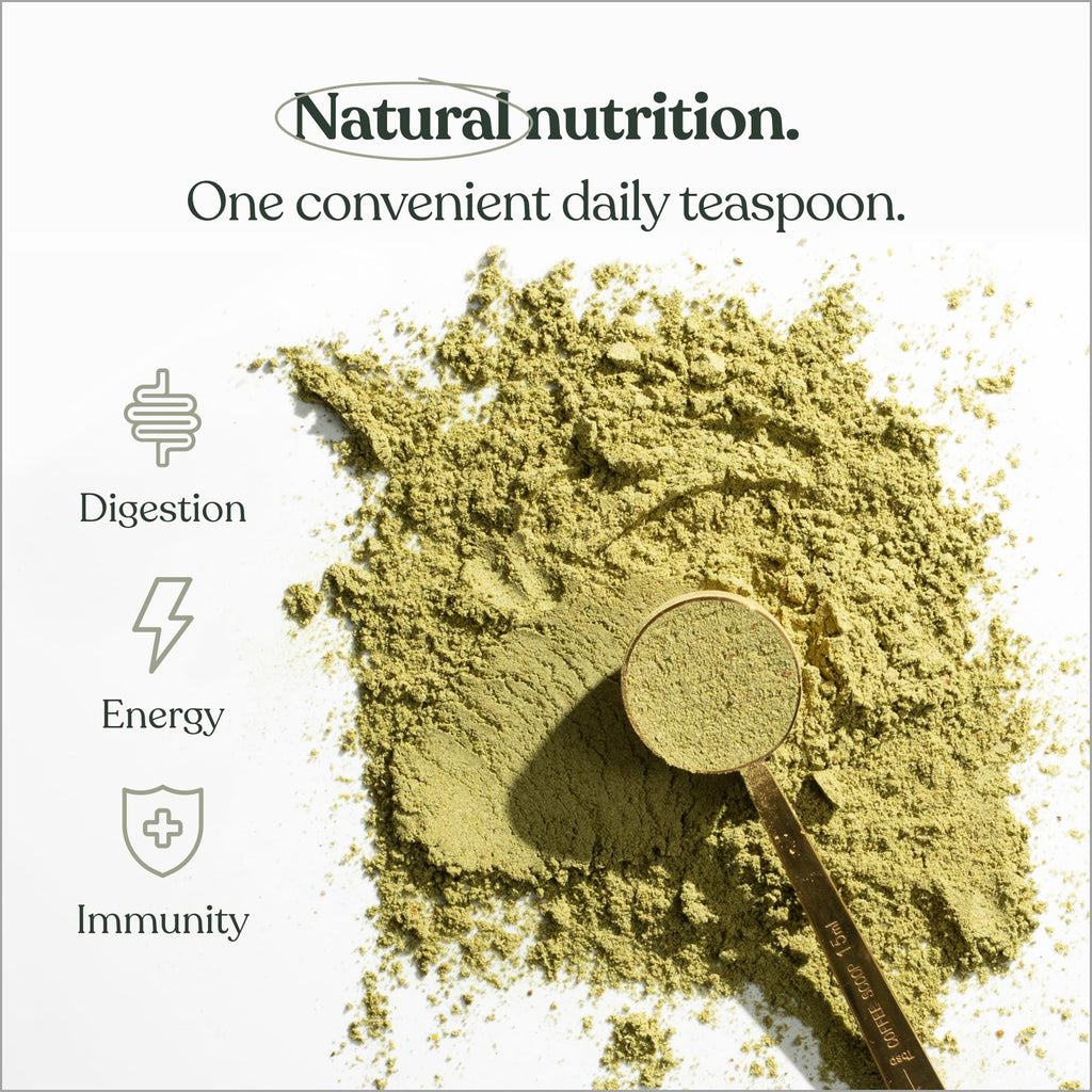 Free Soul Greens - 21 Advanced Greens, Superfoods, and Adaptogens Including KSM-66® Ashwagandha, Vegan & Gluten-Free, Advanced Natural Formula, UK Made, 30 Servings (Original)