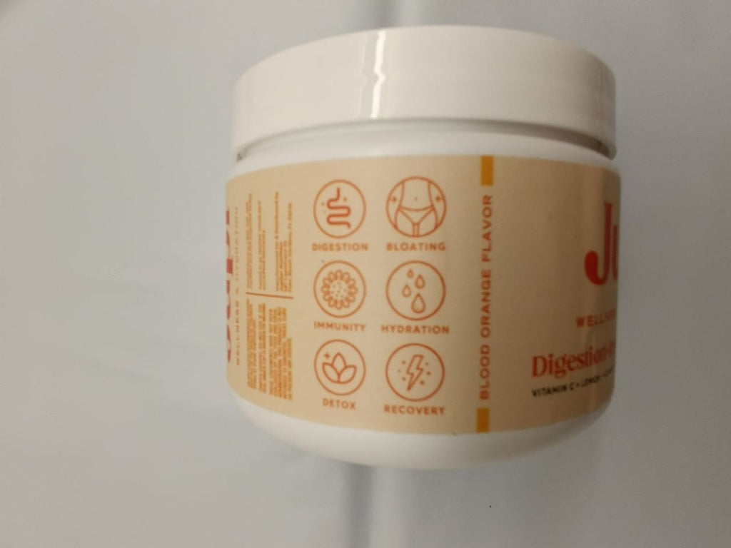 Jupi Hydration & Wellness Powder – Turmeric & Ginger Shots, Vitamin C Supplement