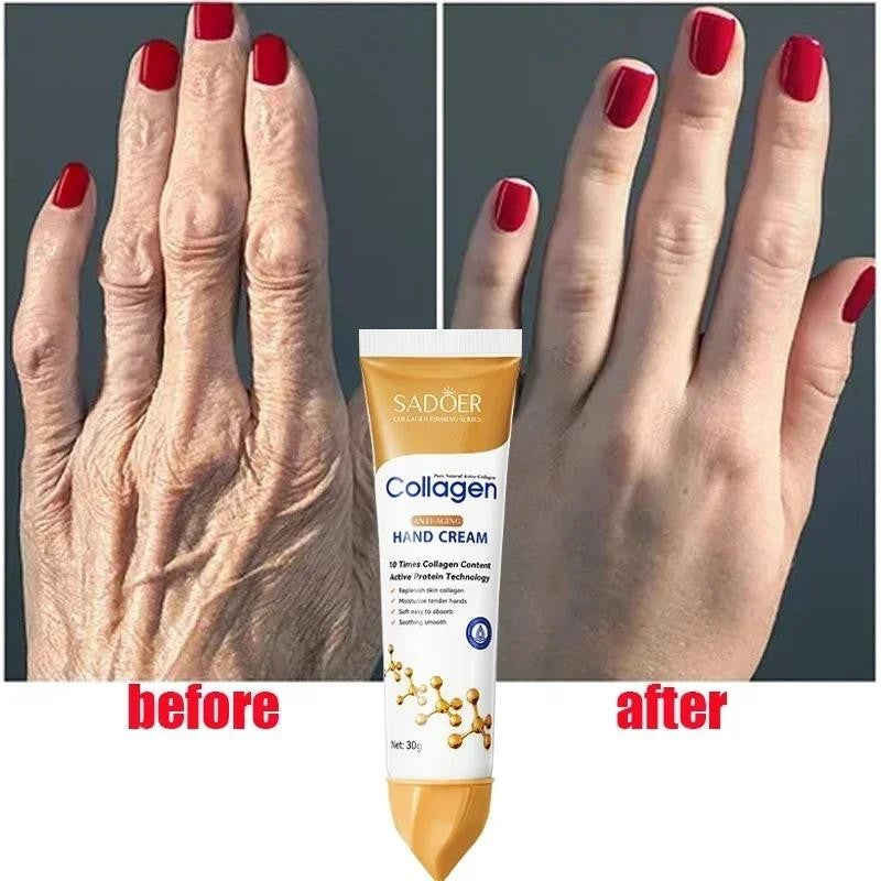 Collagen Anti-Wrinkle Hand Cream Anti-Drying Anti-Crack